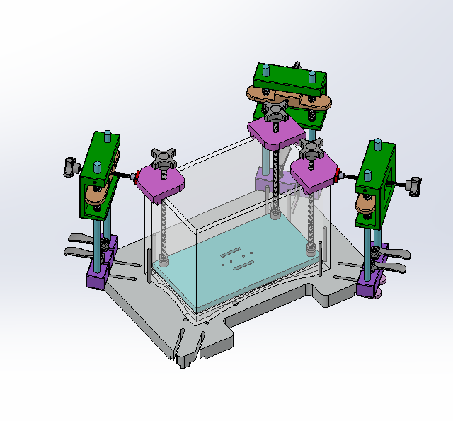 Image of instron water tank fixture