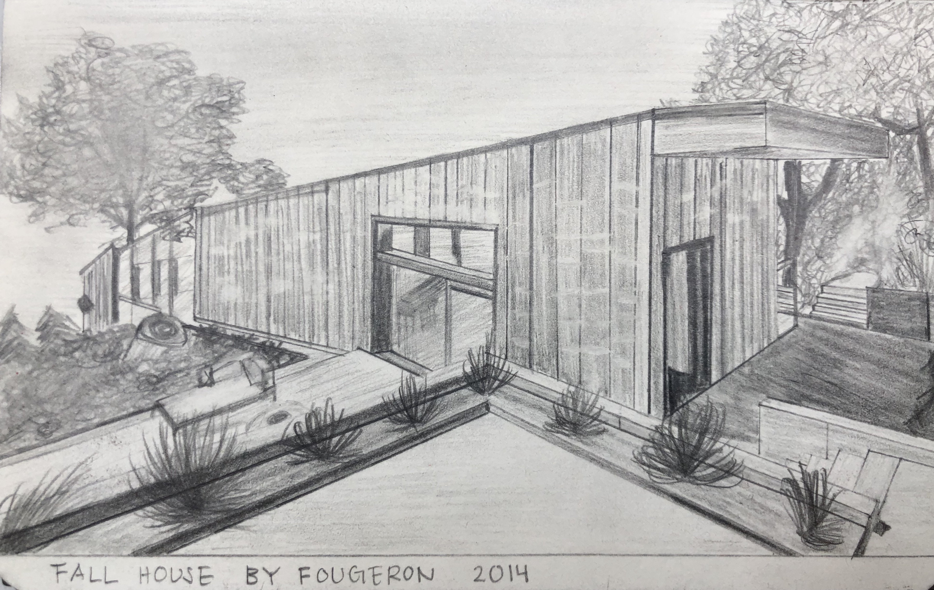 Gallery Drawing of Fall House